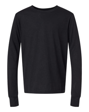 BELLA + CANVAS 3513Y - Solid Black Triblend