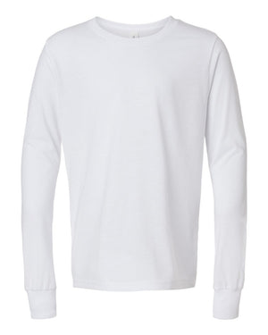 BELLA + CANVAS 3513Y - Solid White Triblend