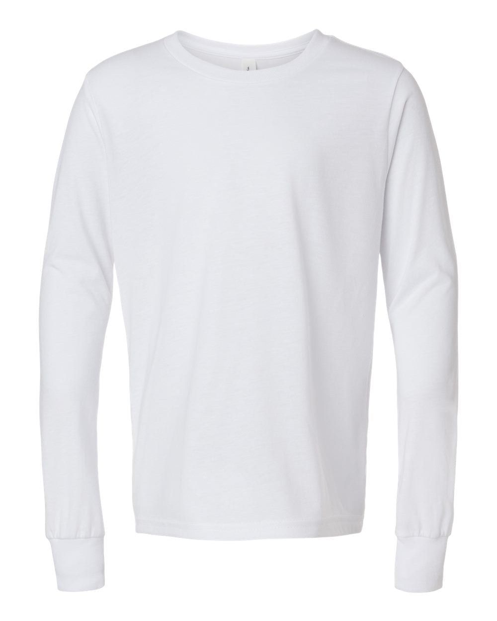 BELLA + CANVAS 3513Y - Solid White Triblend