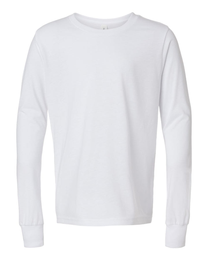 BELLA + CANVAS 3513Y - Solid White Triblend