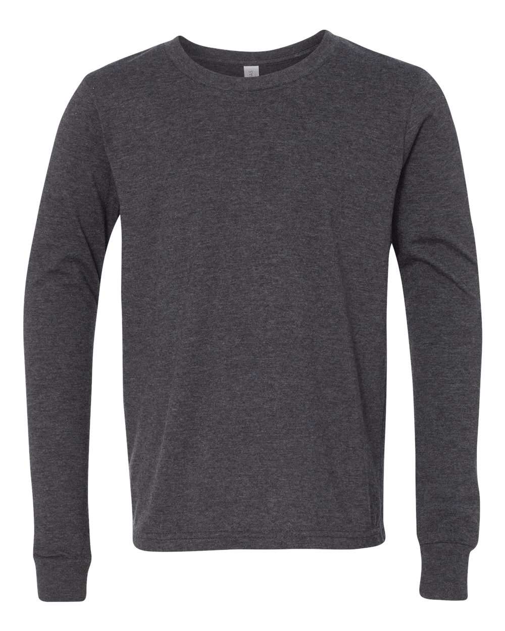 BELLA + CANVAS 3501YCVC - Dark Grey Heather