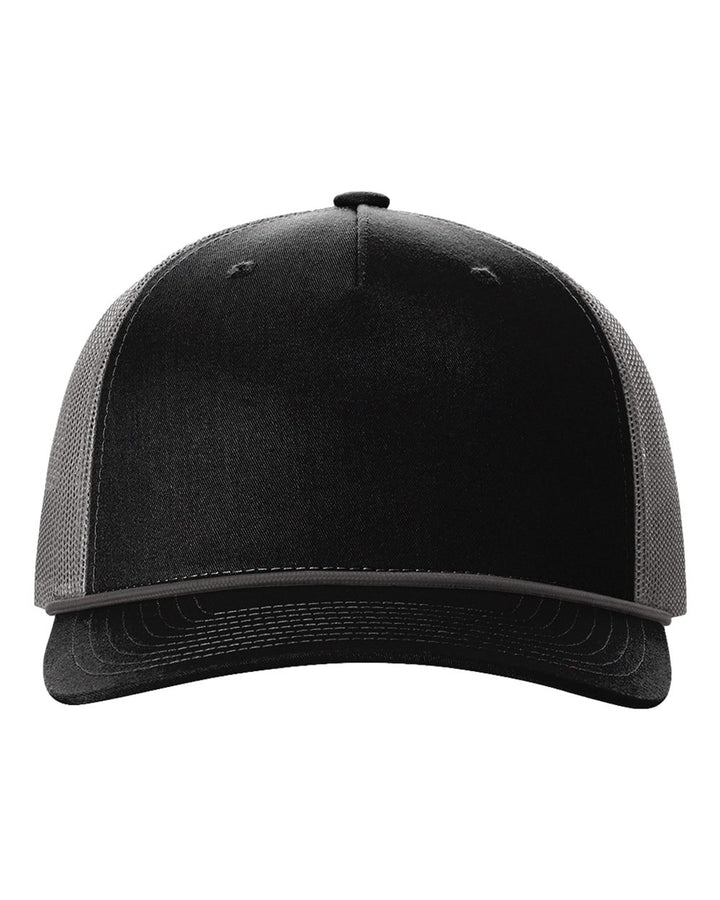 Richardson 112FPR - Black/ Charcoal