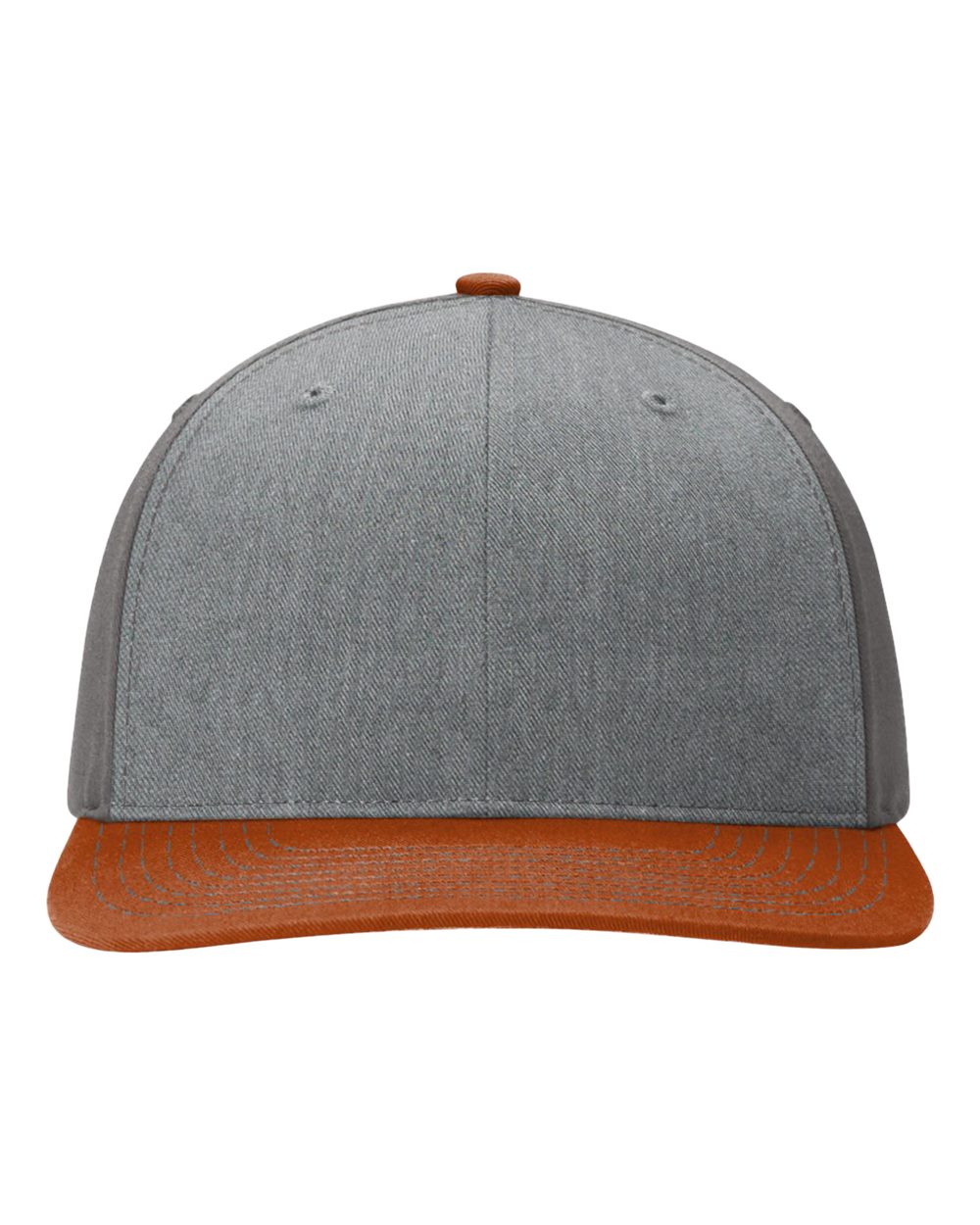 Richardson 312 - Heather Grey/ Charcoal/ Dark Orange
