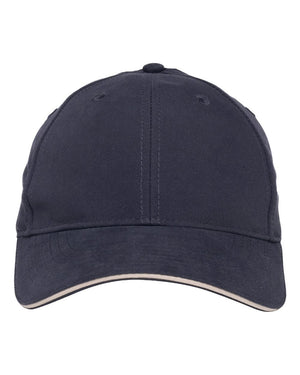 Adams Headwear PE102 - Navy/ Khaki