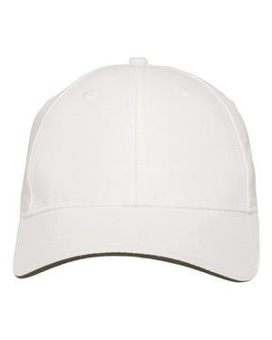 Adams Headwear PE102 - White/ Black