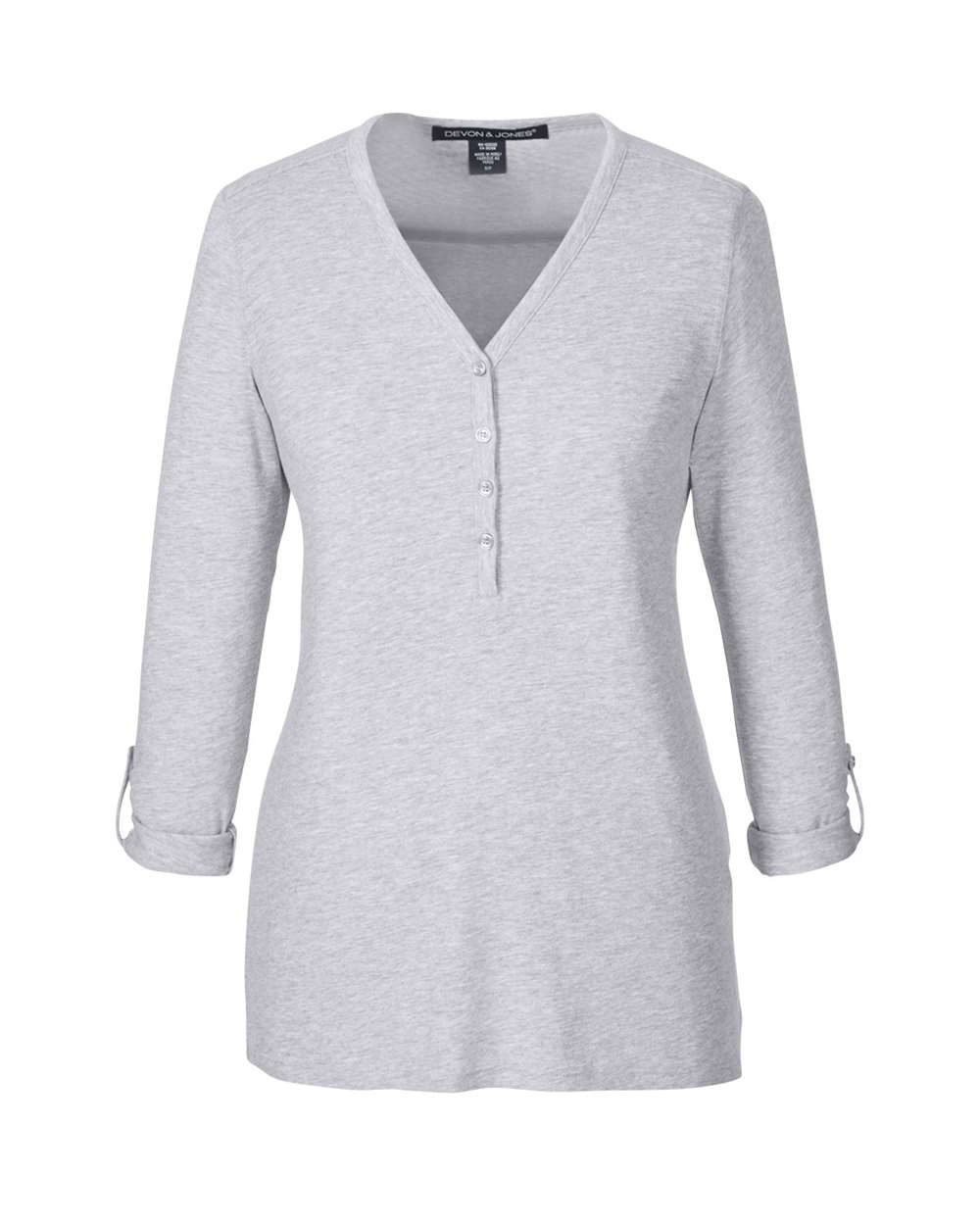 Devon & Jones DP186W - Grey Heather
