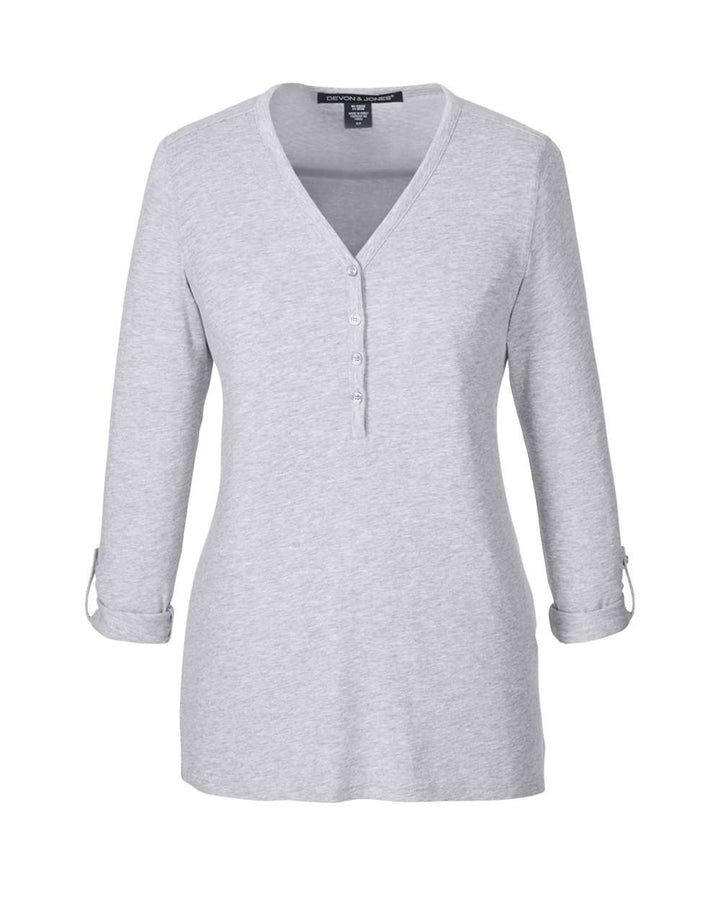 Devon & Jones DP186W - Grey Heather