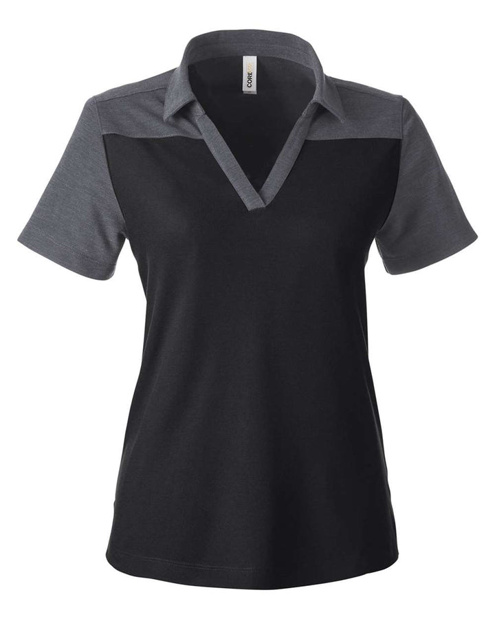 CORE365 CE112CW - Black/ Carbon Heather