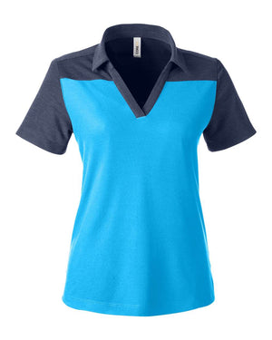 CORE365 CE112CW - Electric Blue/ Classic Navy Heather