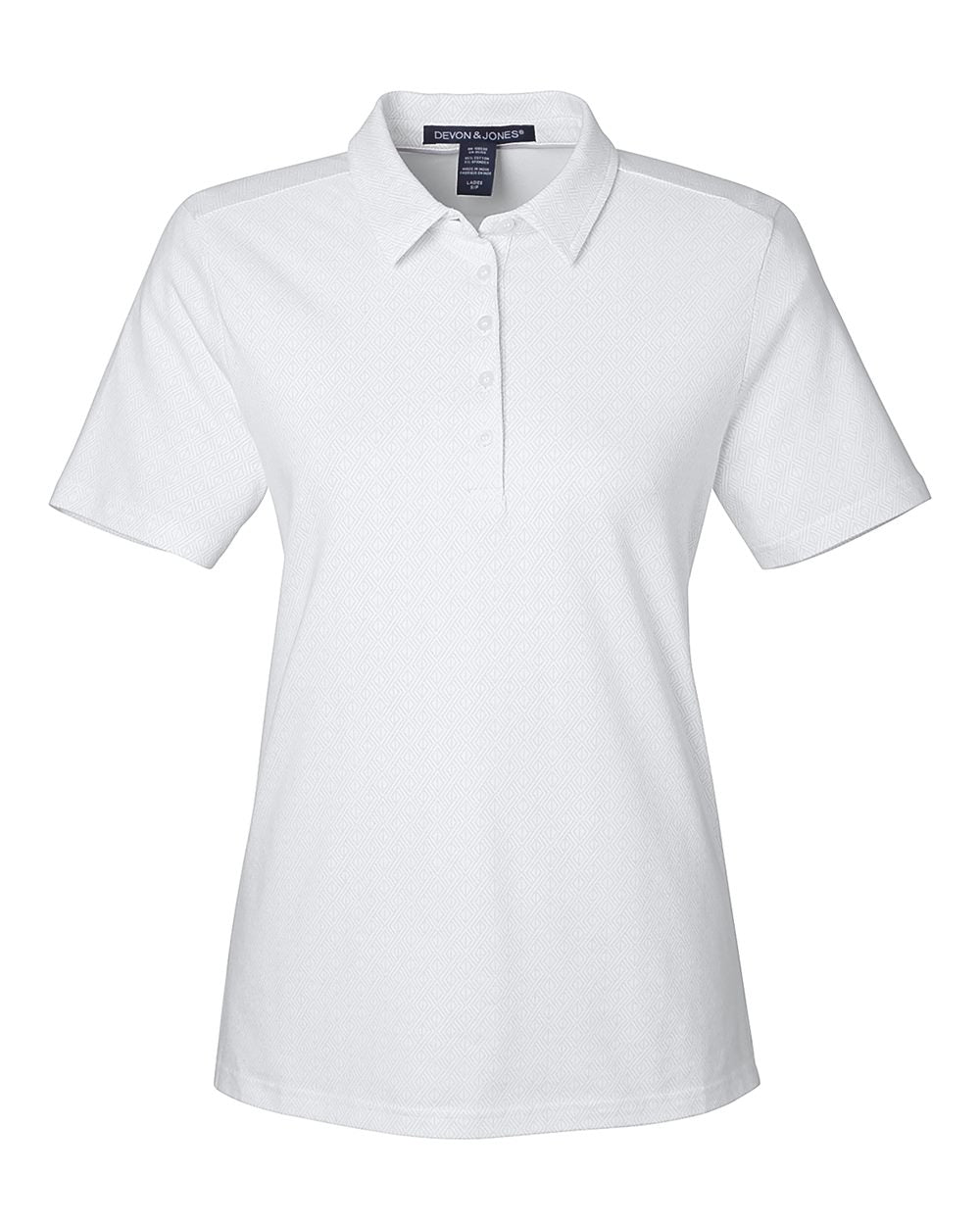 Devon & Jones DG101W - White/ Silver