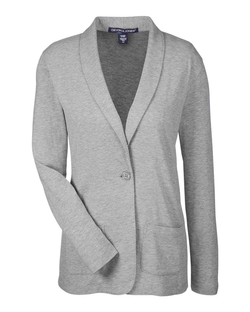 Devon & Jones DP462W - Grey Heather