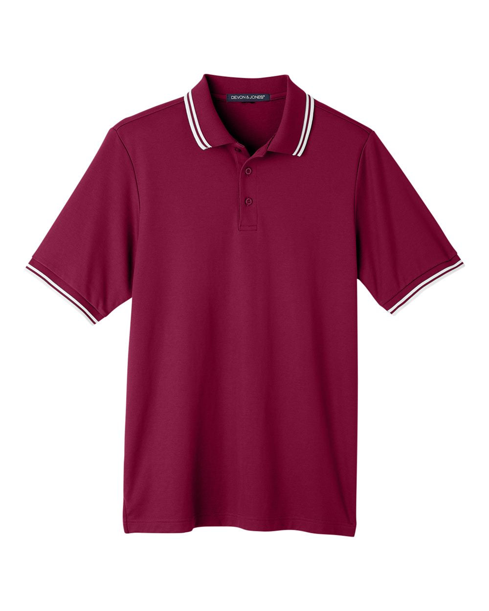 Devon & Jones DG20C - Burgundy/ White
