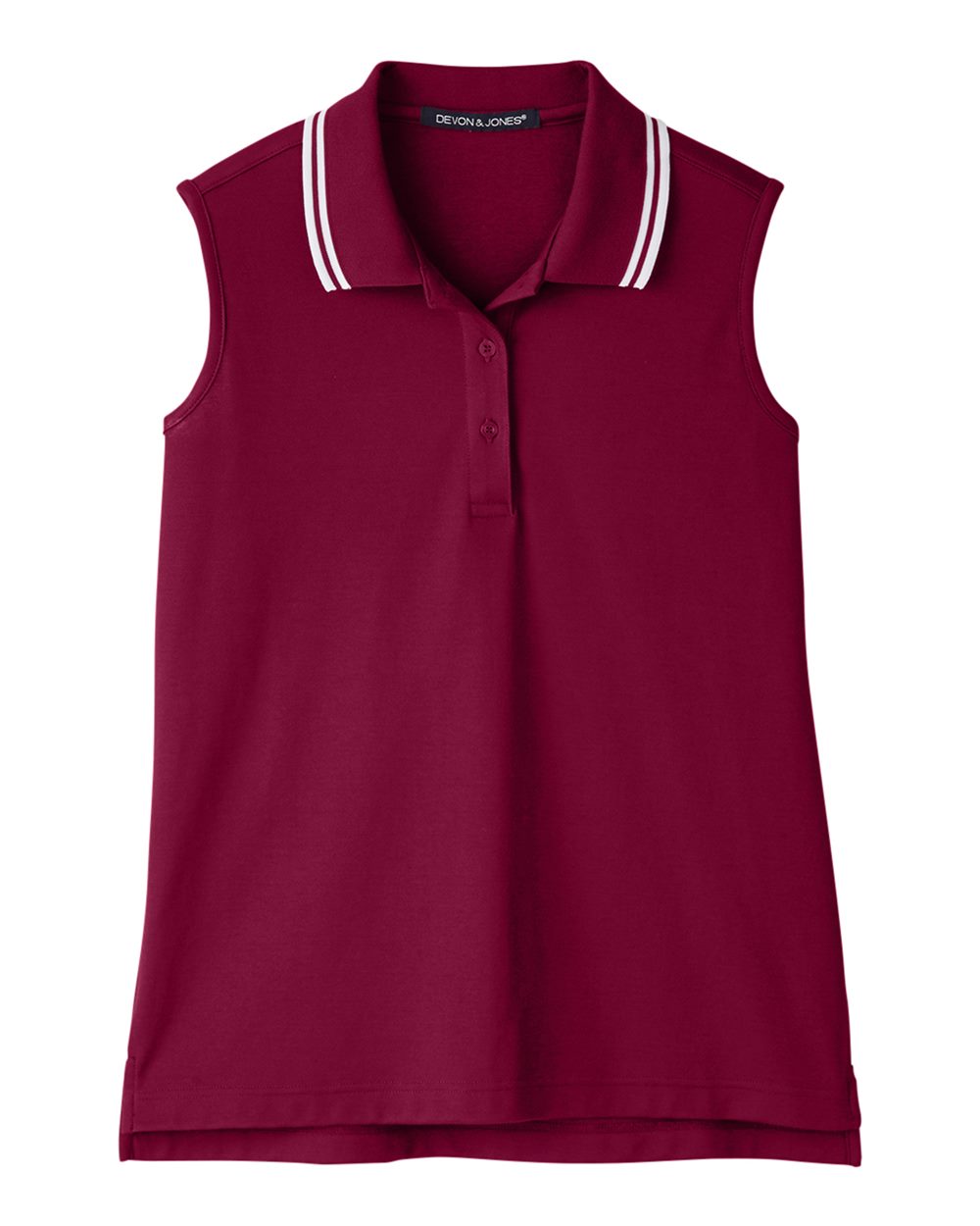 Devon & Jones DG20SW - Burgundy/ White