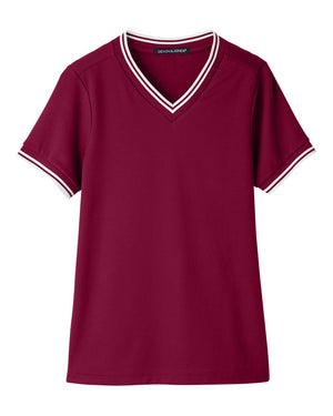 Devon & Jones DG20CW - Burgundy/ White
