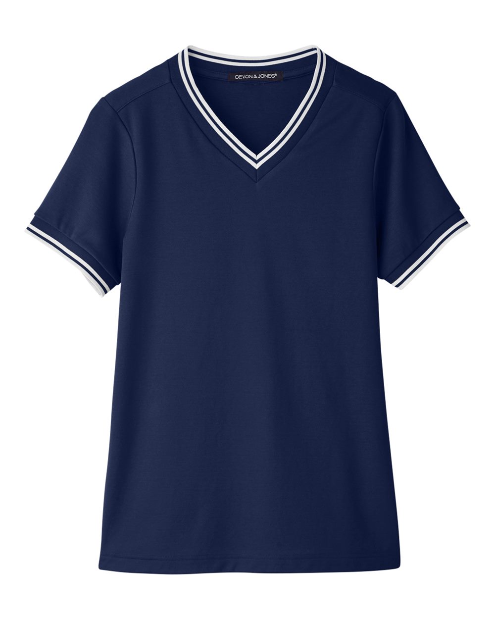Devon & Jones DG20CW - Navy/ White