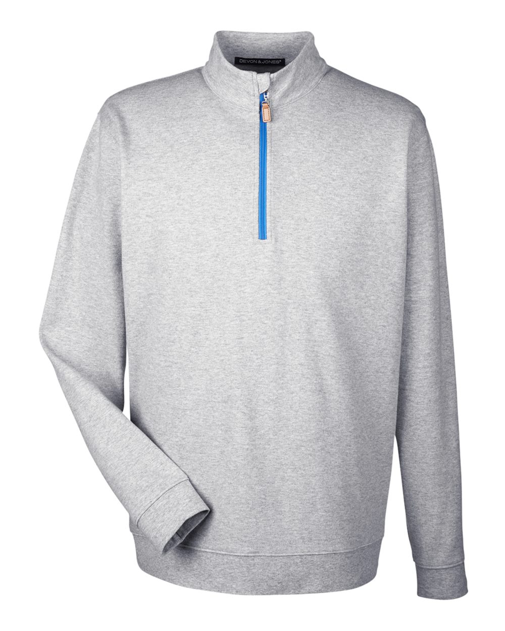 Devon & Jones DG479 - Grey Heather/ Grey H/ French Blue