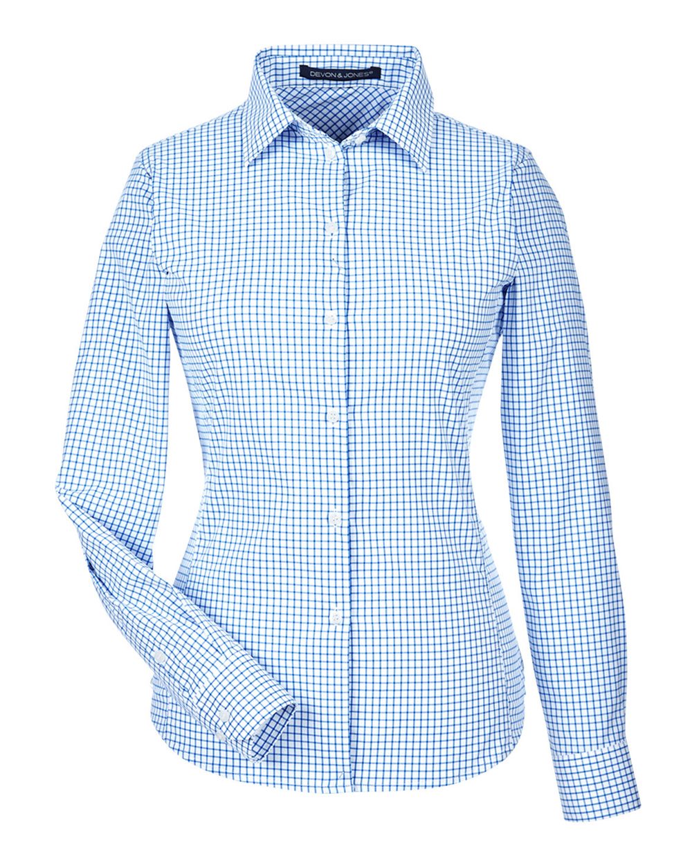 Devon & Jones DG540W - French Blue/ White