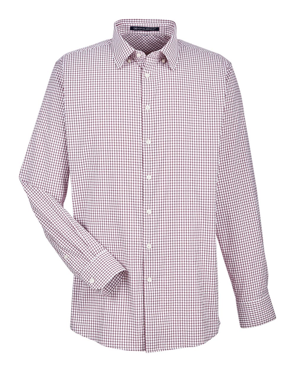 Devon & Jones DG540 - Burgundy/ White