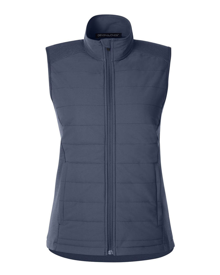 Devon & Jones DG706W - Navy Melange/ Navy