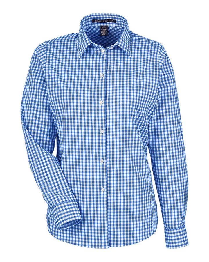 Devon & Jones DG536W - French Blue/ White