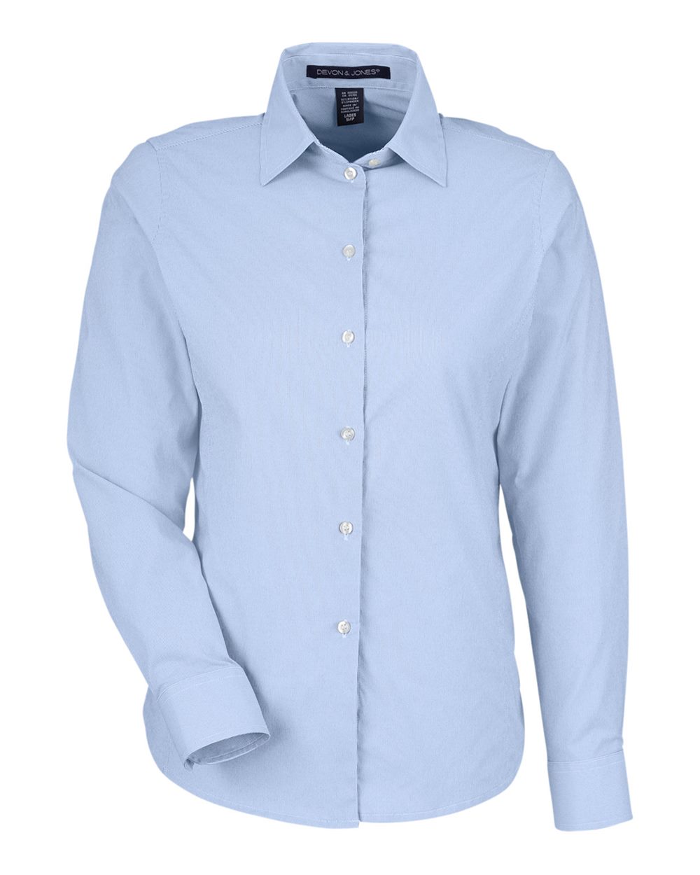 Devon & Jones DG537W - French Blue/ White