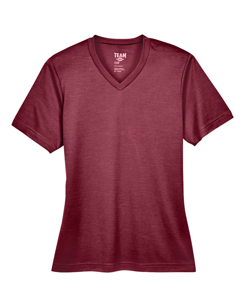 Team 365 TT11HW - Sport Maroon Heather