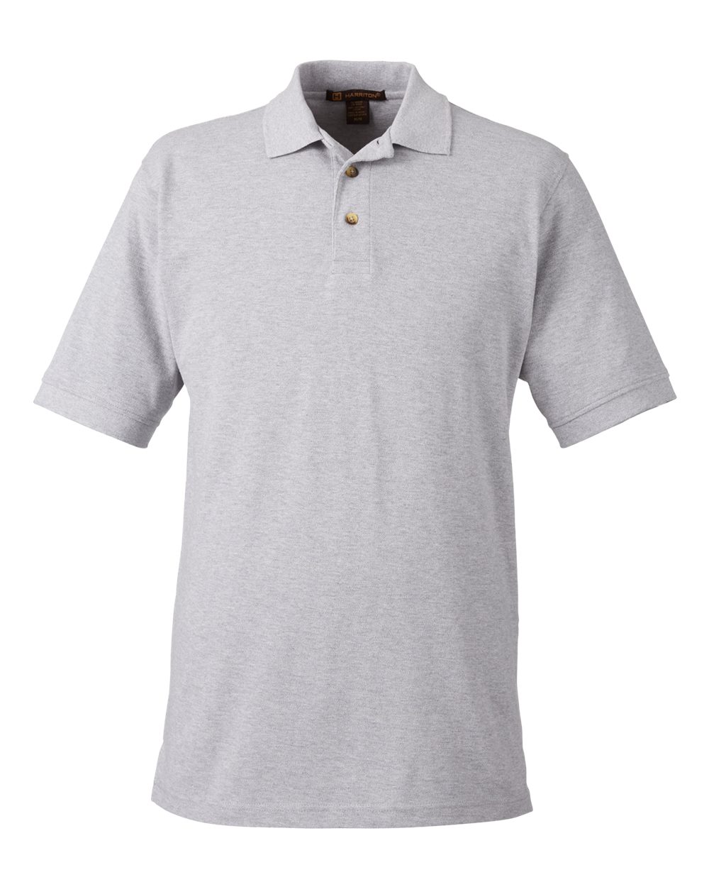 Harriton M200 - Grey Heather