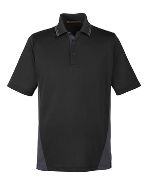 Harriton M386 - Black/ Dark Charcoal