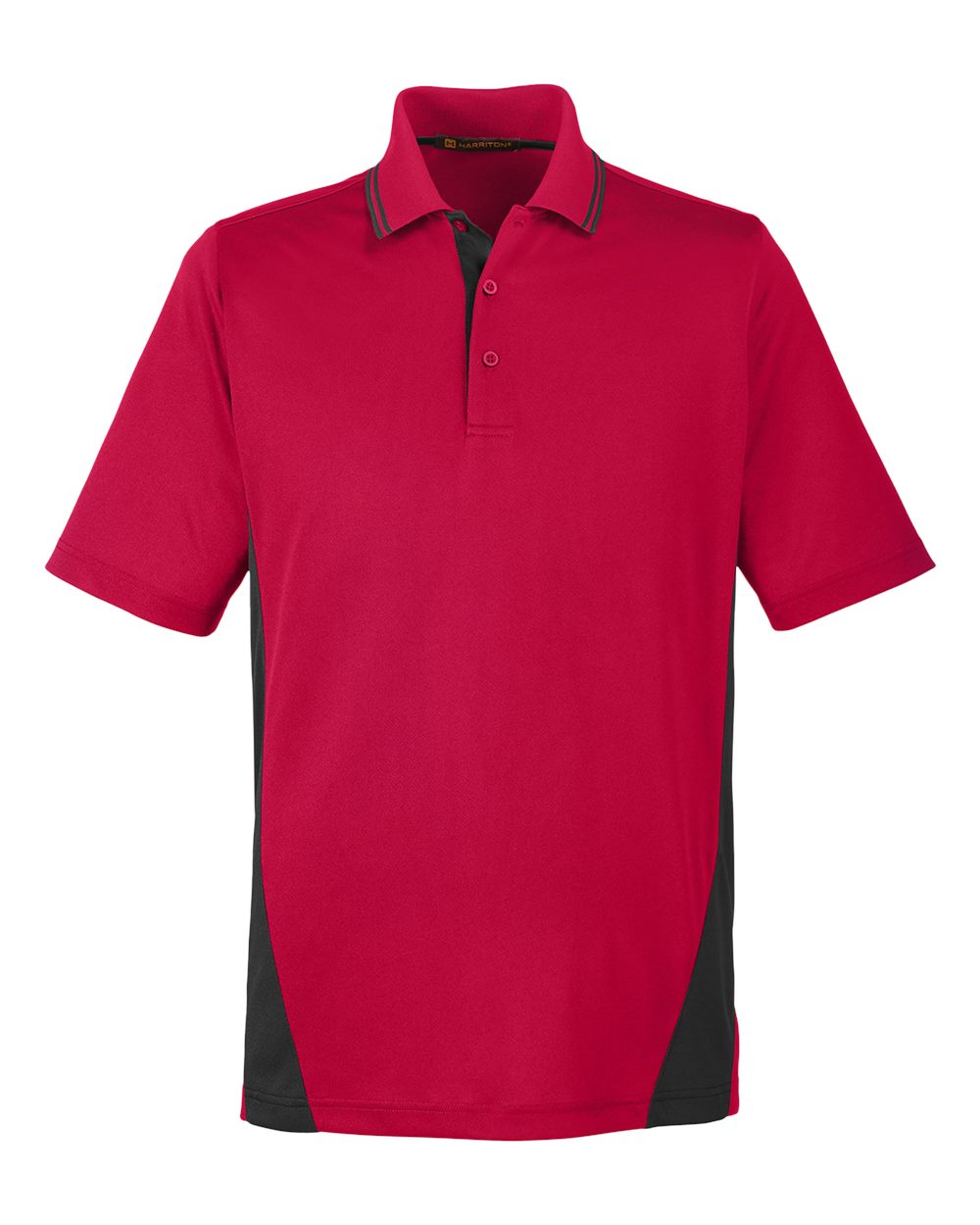 Harriton M386 - Red/ Black