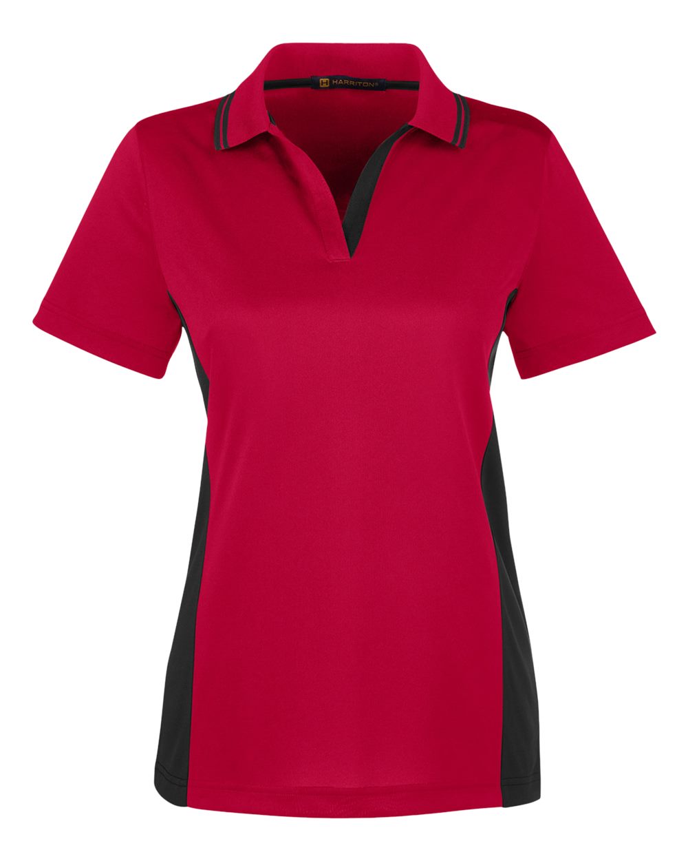 Harriton M386W - Red/ Black
