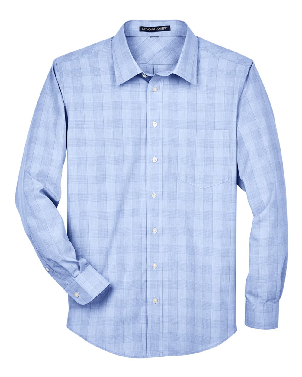 Devon & Jones DG520 - White/ Light French Blue