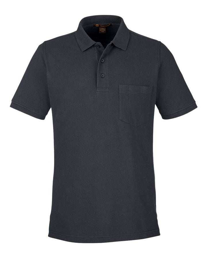 Harriton M205P - Dark Charcoal