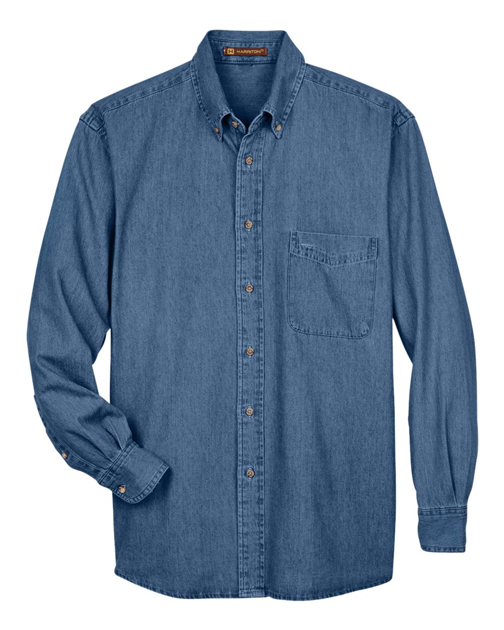 Harriton M550 - Light Denim