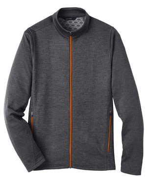 North End NE712 - Black Heather/ Orange Soda