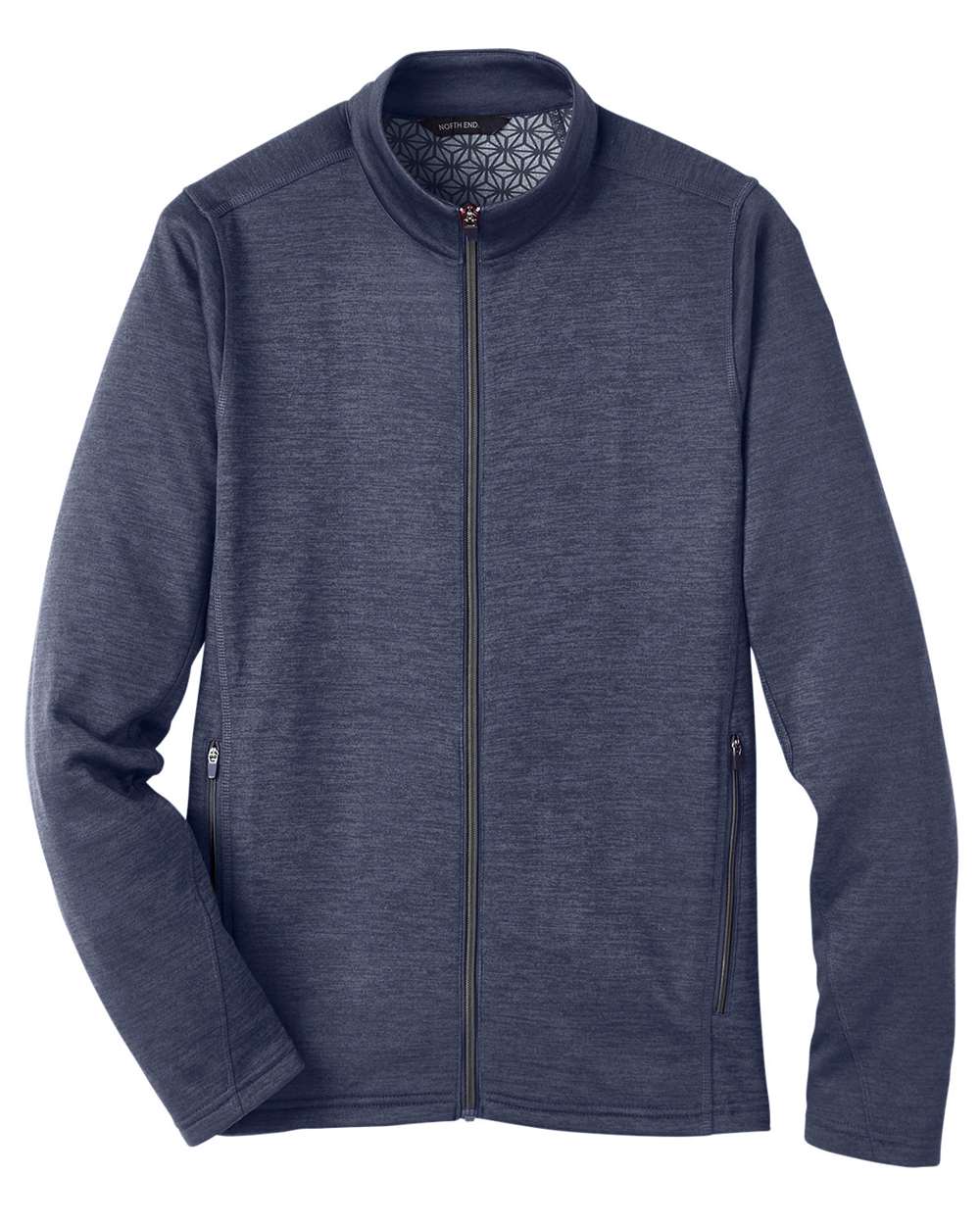 North End NE712 - Classic Navy Heather/ Carbon