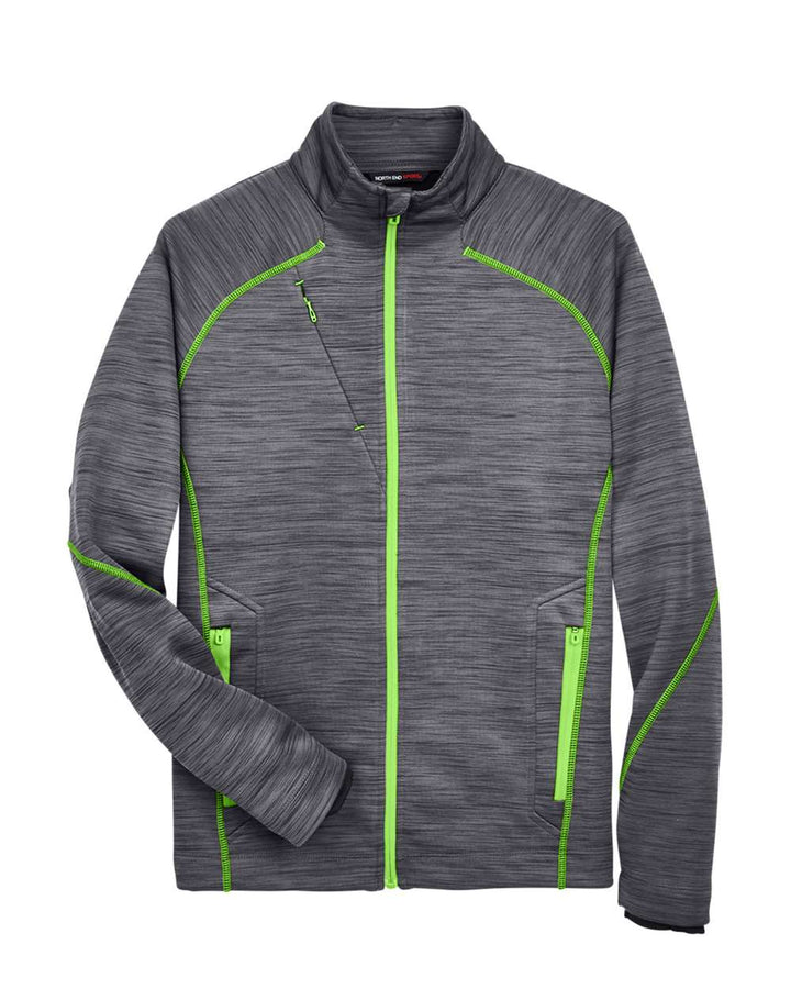 North End 88697 - Carbon/ Acid Green