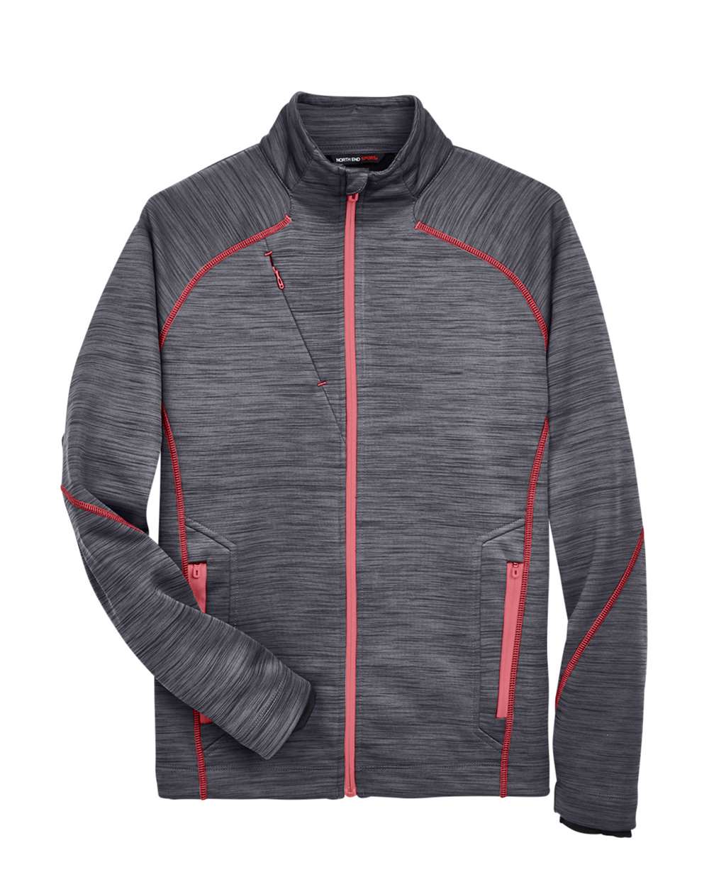 North End 88697 - Carbon/ Olympic Red