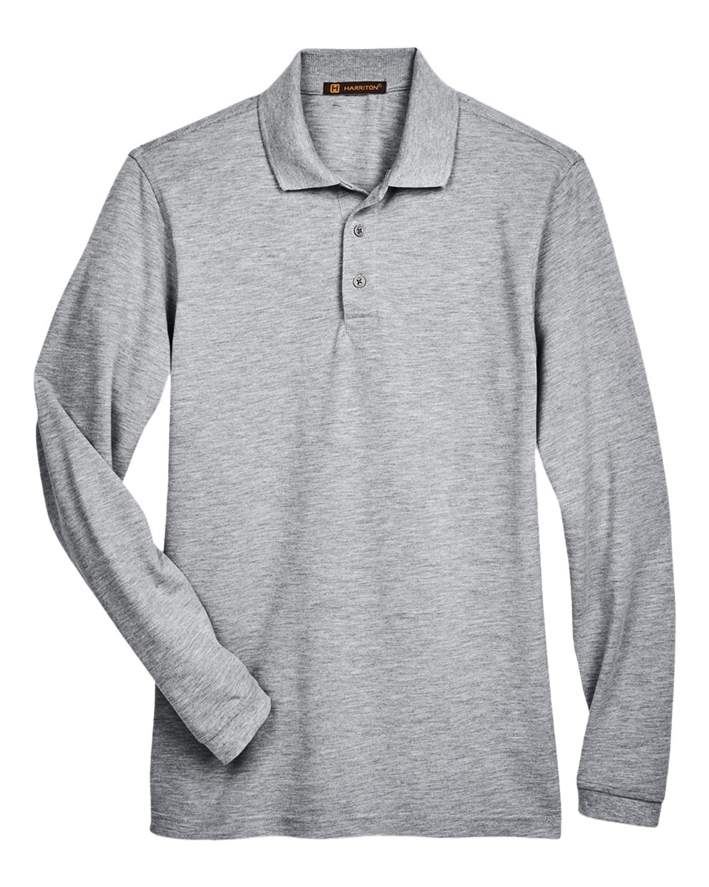 Harriton M265L - Grey Heather