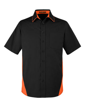 Harriton M586T - Black/ Team Orange