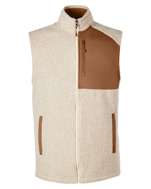 North End NE714 - Oatmeal Heather/ Teak