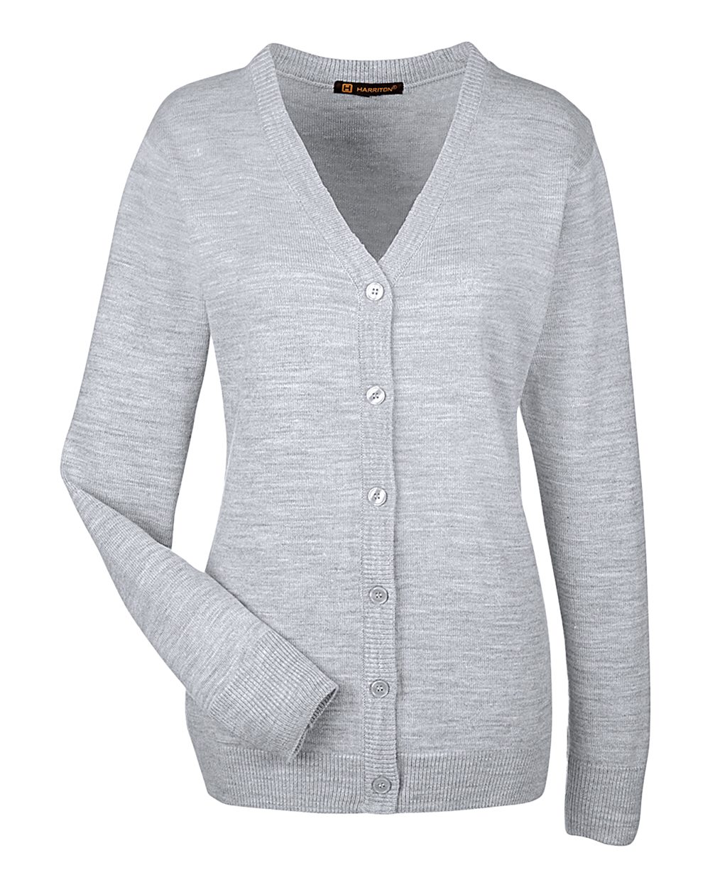 Harriton M425W - Grey Heather