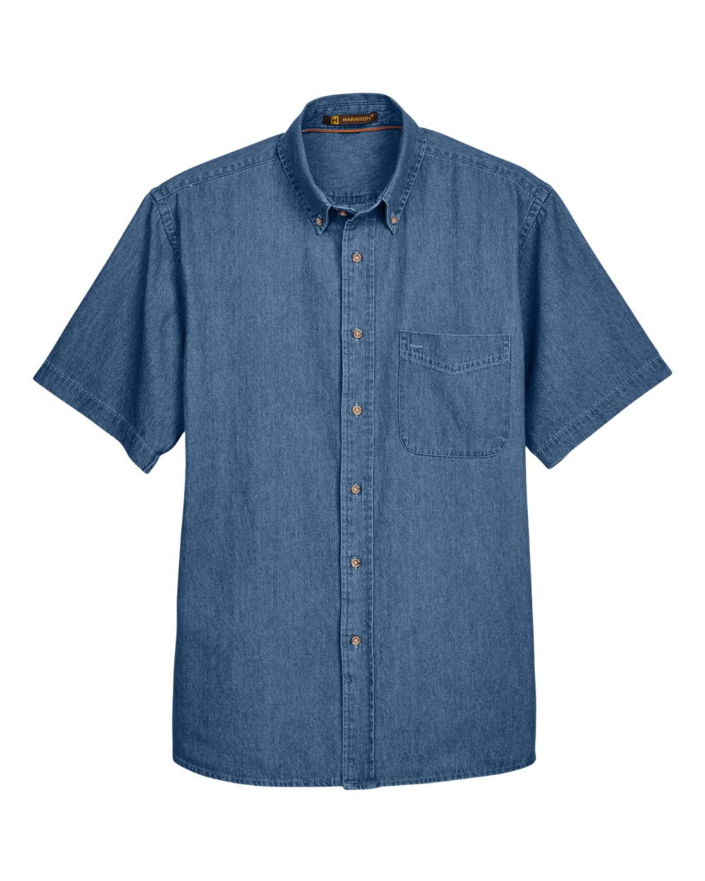 Harriton M550S - Light Denim