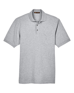 Harriton M265P - Grey Heather