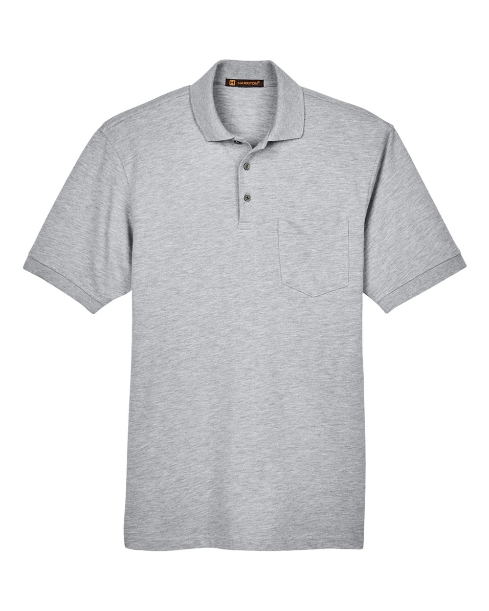 Harriton M265P - Grey Heather