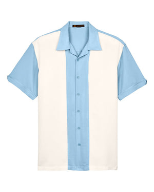 Harriton M575 - Cloud Blue/ Cream