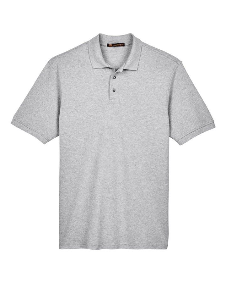 Harriton M200T - Grey Heather