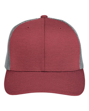 Team 365 TT802 - Sport Maroon Heather/ Sport Graphite