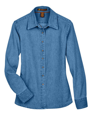 Harriton M550W - Light Denim