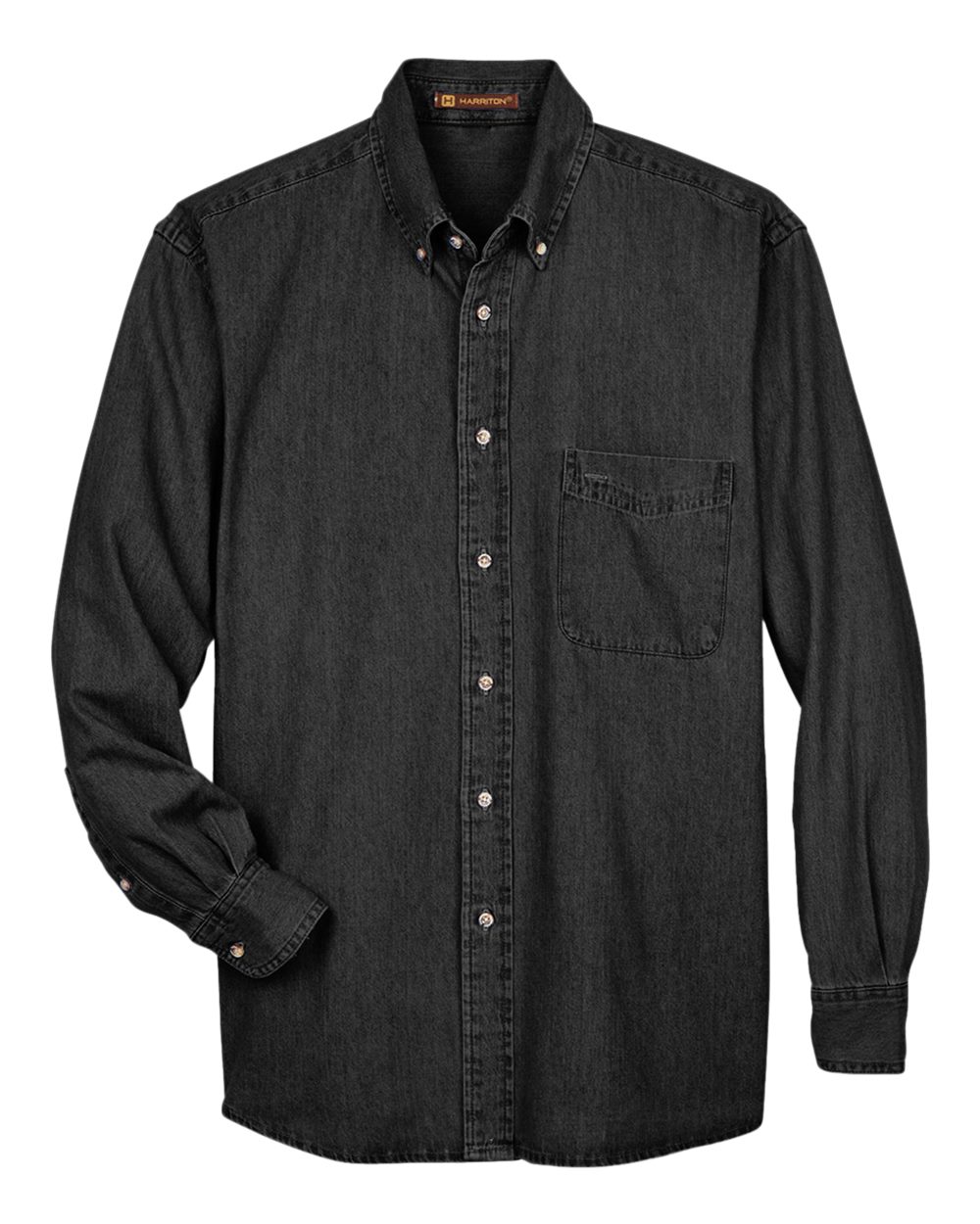 Harriton M550T - Washed Black