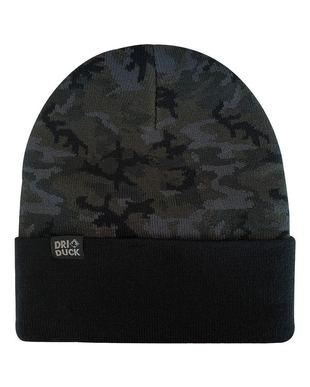 DRI DUCK 3523 - Black Woodland Camo